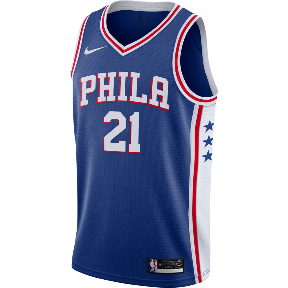 Joel Embiid Philadelphia 76ers 2019/2020 Swingman Jersey Icon Edition Royal - NBA