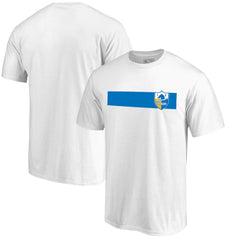 Los Angeles Chargers Vintage Rugby Stripe T-Shirt White | NFL