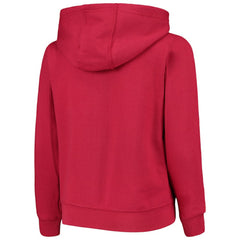 Washington Nationals Youth Team Color Wordmark Full-Zip Hoodie - MLB