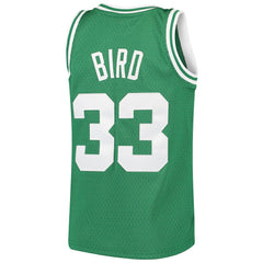 Larry Bird Boston Celtics Youth Hardwood Classics Swingman Throwback Jersey Kelly Green - NBA