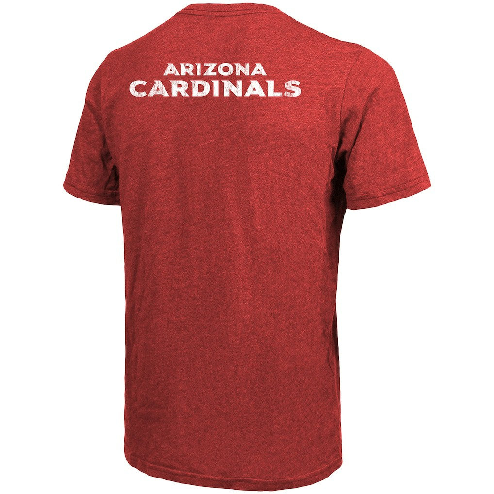 Arizona Cardinals Majestic Threads Tri-Blend Pocket T-Shirt Cardinal | NFL