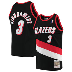Damon Stoudamire Portland Trail Blazers 1999/00 Hardwood Classics Swingman Jersey Black - NBA