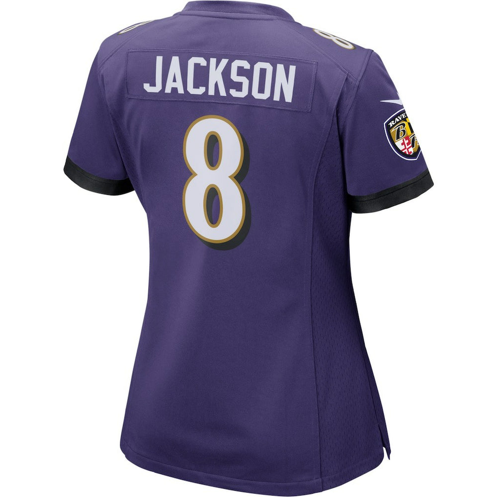 Lamar Jackson Baltimore Ravens Women's Game Player Jersey Purple | Nike for Sale
