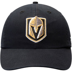 Vegas Golden Knights Fanatics Primary Logo Fundamental Core Adjustable Hat - Black - NHL