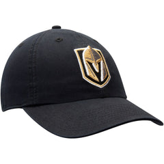 Vegas Golden Knights Fanatics Primary Logo Fundamental Core Adjustable Hat - Black - NHL