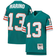 Dan Marino Miami Dolphins Youth 1984 Legacy Retired Player Jersey Aqua | Mitchell & Ness