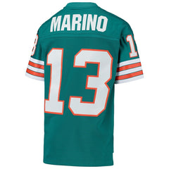Dan Marino Miami Dolphins Youth 1984 Legacy Retired Player Jersey Aqua | Mitchell & Ness