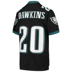 Brian Dawkins Philadelphia Eagles Youth 2004 Legacy Retired Player Jersey Black | Mitchell & Ness