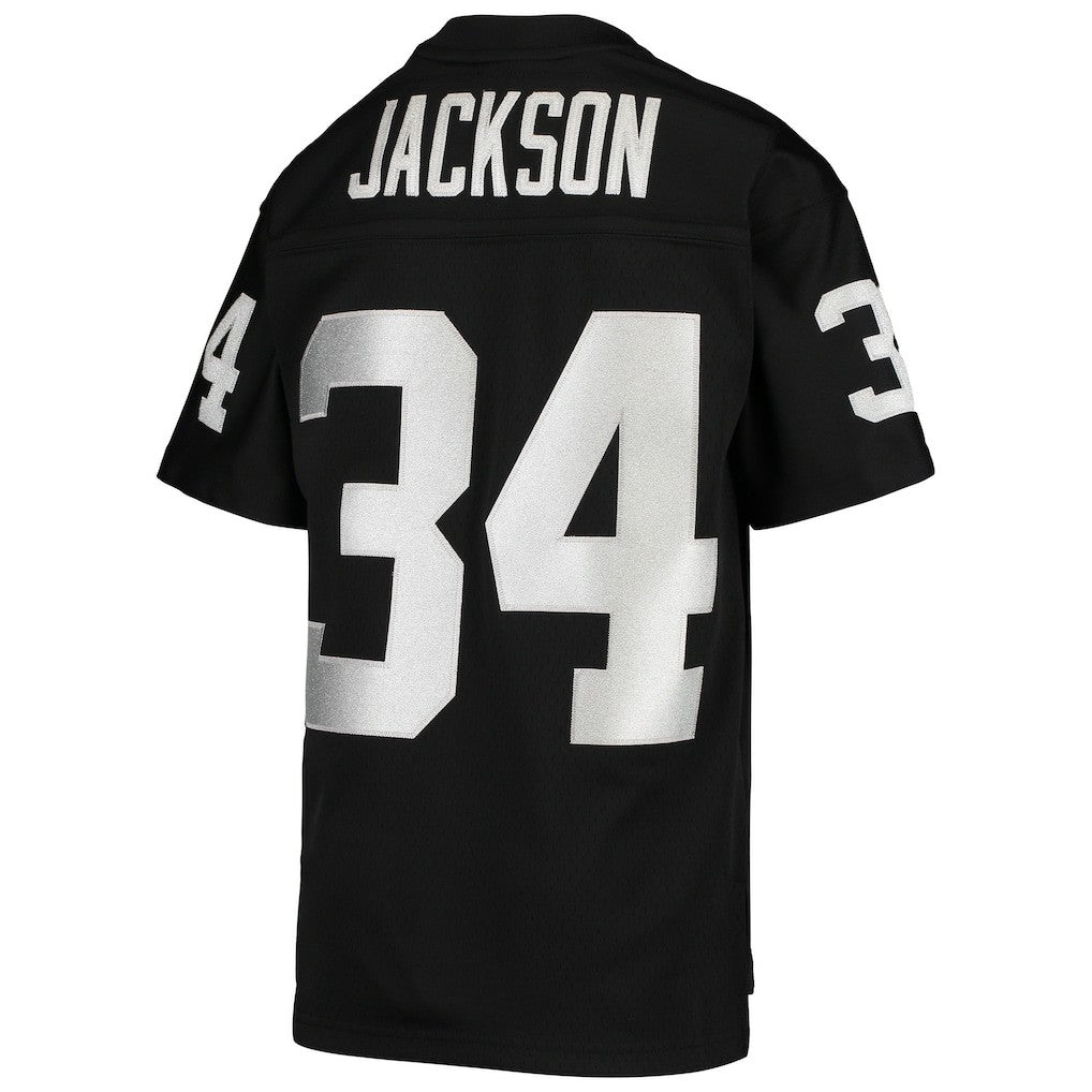 Bo Jackson Las Vegas Raiders Youth 1988 Legacy Retired Player Jersey Black | Mitchell & Ness