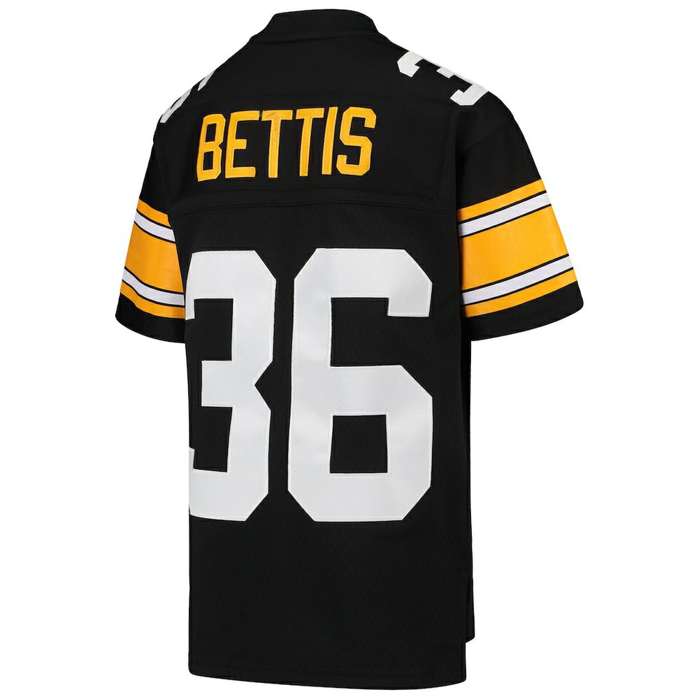 Jerome Bettis Pittsburgh Steelers Youth 1996 Legacy Retired Player Jersey Black | Mitchell & Ness
