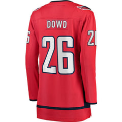 Nic Dowd Washington Capitals Fanatics Women's Home Breakaway Player Jersey - Red - NHL