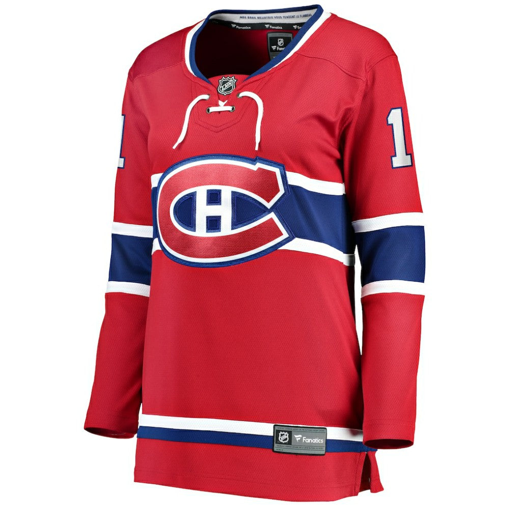 Brendan Gallagher Montreal Canadiens Fanatics Women's Home Breakaway Player Jersey - Red - NHL