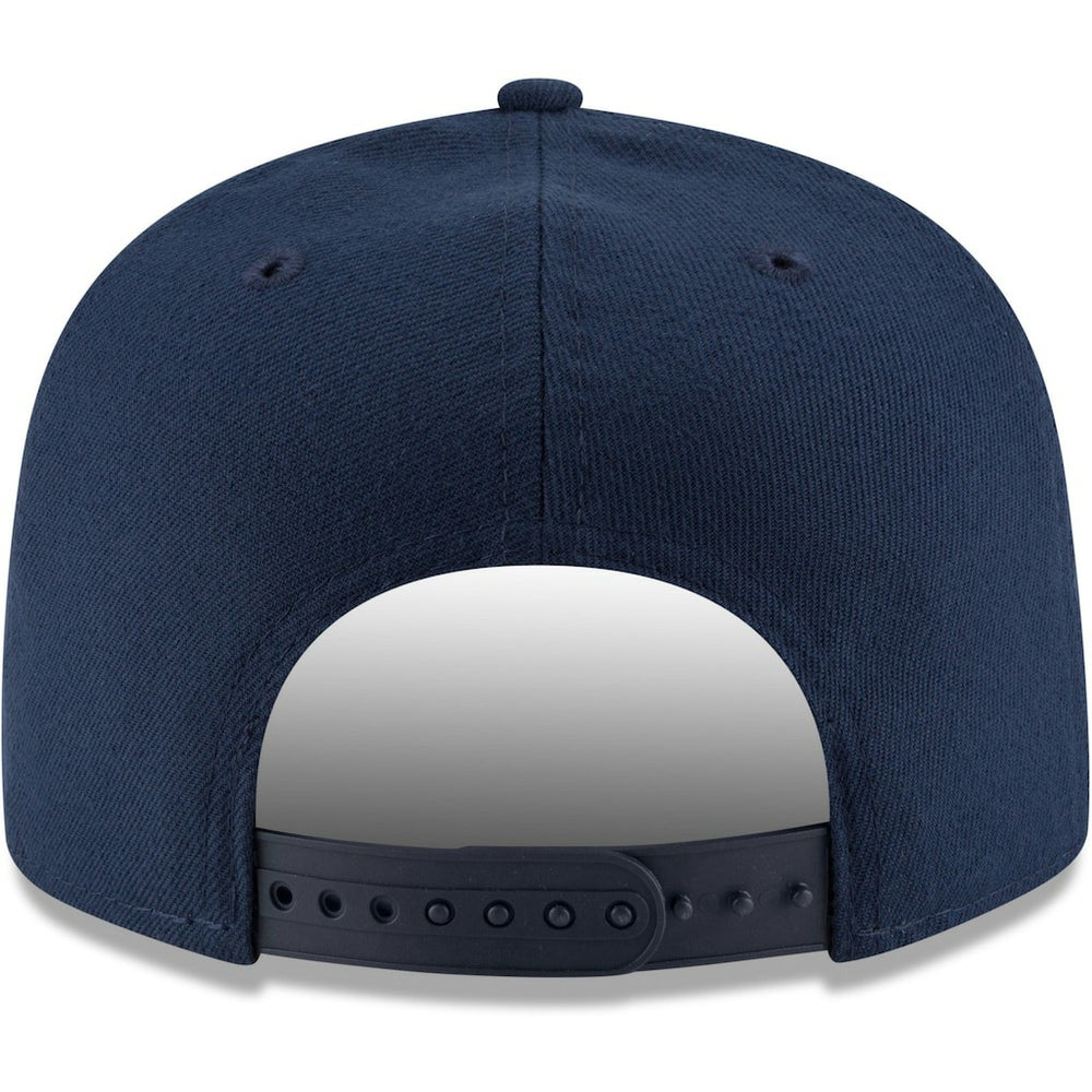 Chicago Bears New Era Head Basic 9FIFTY Adjustable Snapback Hat Navy | NFL