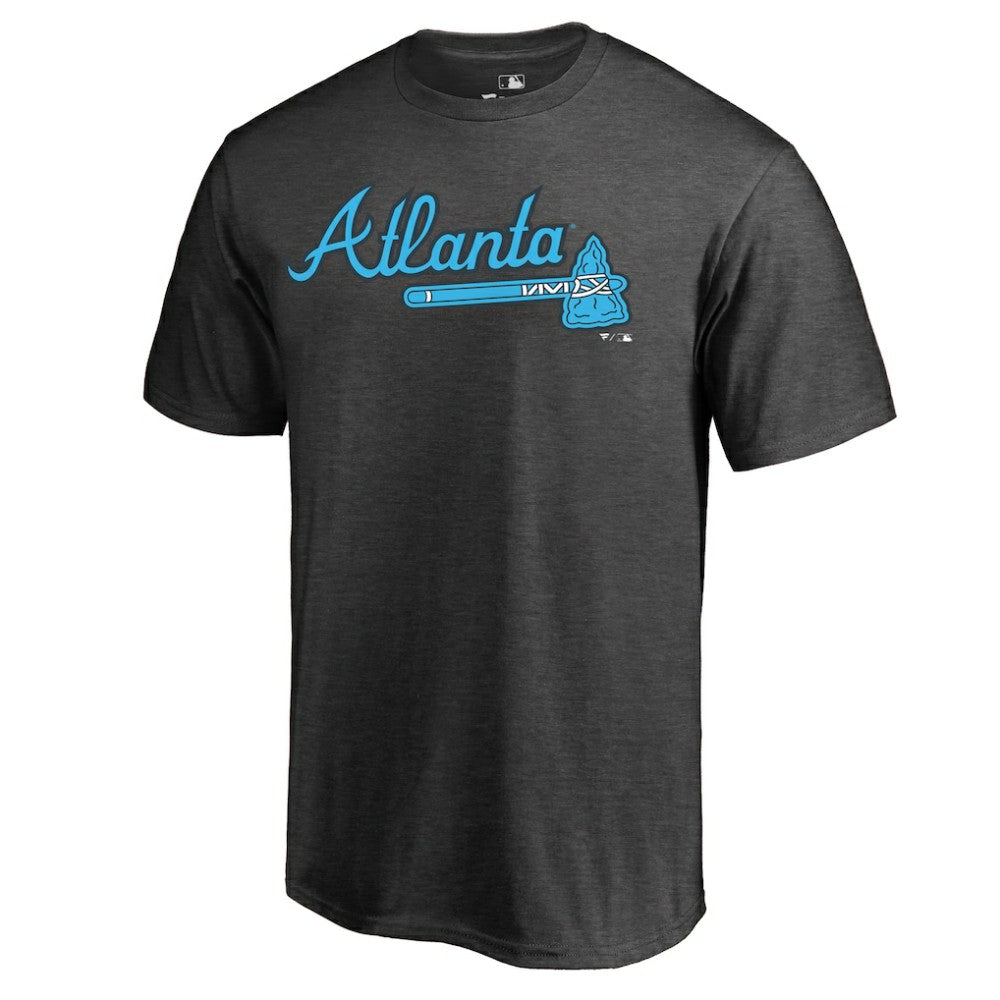 Atlanta Braves Blue Wordmark T-Shirt - MLB