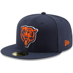 Chicago Bears New Era Team Basic 59FIFTY Fitted Hat Navy | NFL