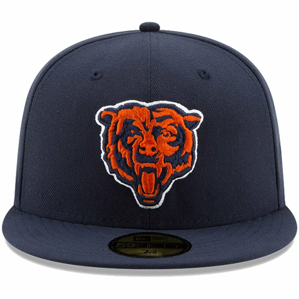 Chicago Bears New Era Team Basic 59FIFTY Fitted Hat Navy | NFL