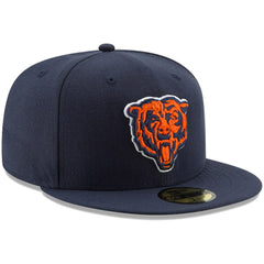 Chicago Bears New Era Team Basic 59FIFTY Fitted Hat Navy | NFL