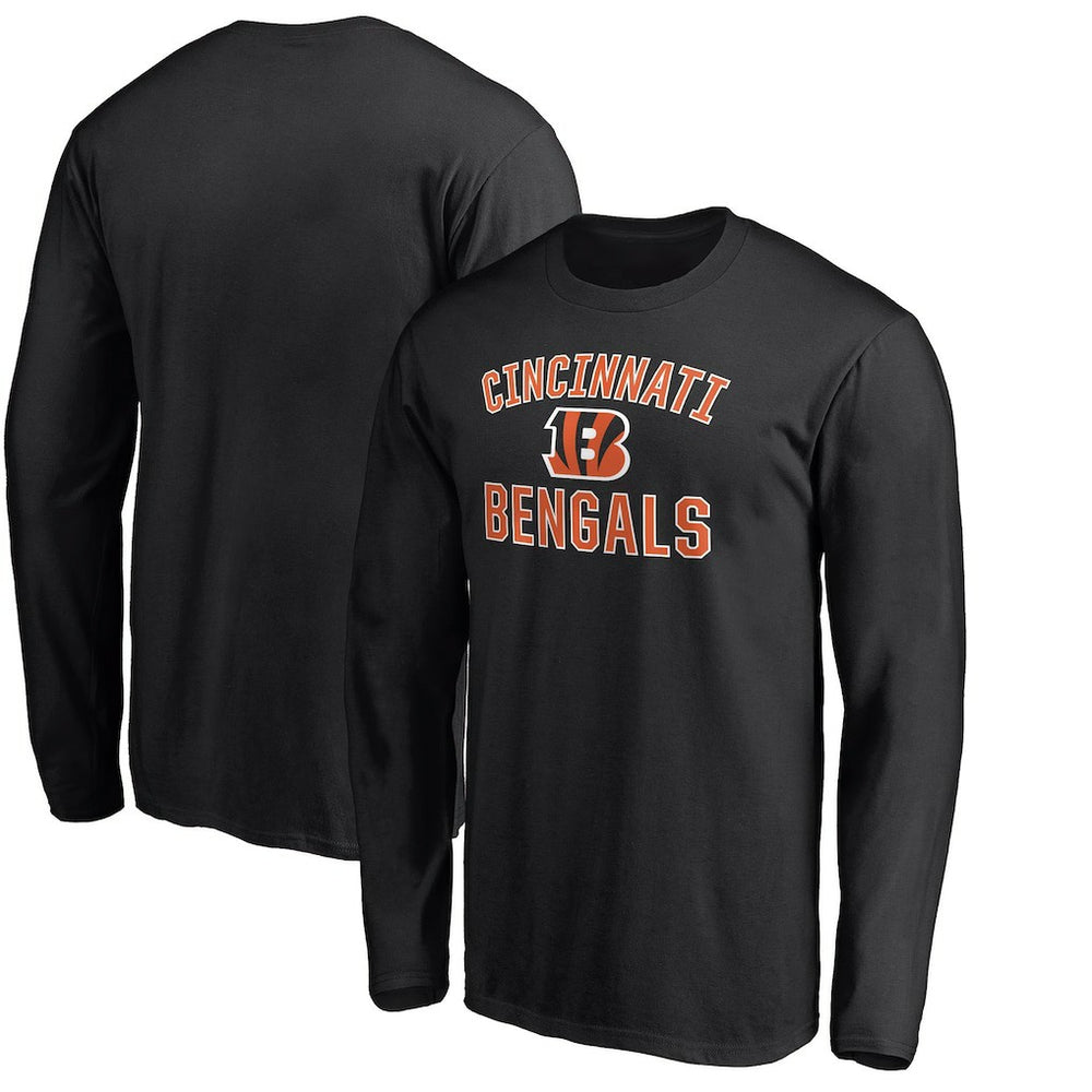 Cincinnati Bengals Victory Arch Long Sleeve T-Shirt Black | NFL
