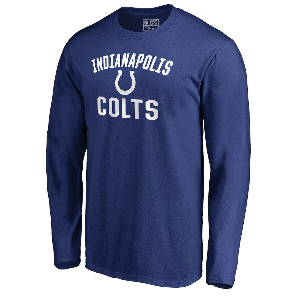 Indianapolis Colts Victory Arch Long Sleeve T-Shirt Royal | NFL