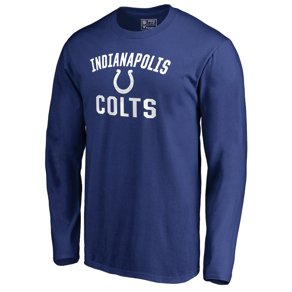 Indianapolis Colts Victory Arch Long Sleeve T-Shirt Royal | NFL