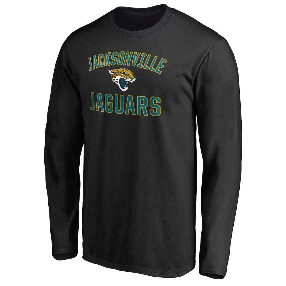 Jacksonville Jaguars Victory Arch Long Sleeve T-Shirt Black | NFL
