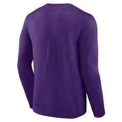 Minnesota Vikings Victory Arch Long Sleeve T-Shirt Purple | NFL