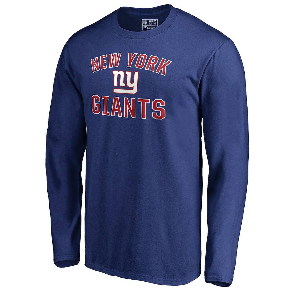 New York Giants Victory Arch Long Sleeve T-Shirt Royal | NFL