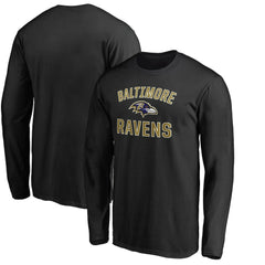 Baltimore Ravens Victory Arch Long Sleeve T-Shirt Black | NFL