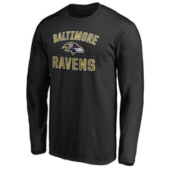 Baltimore Ravens Victory Arch Long Sleeve T-Shirt Black | NFL