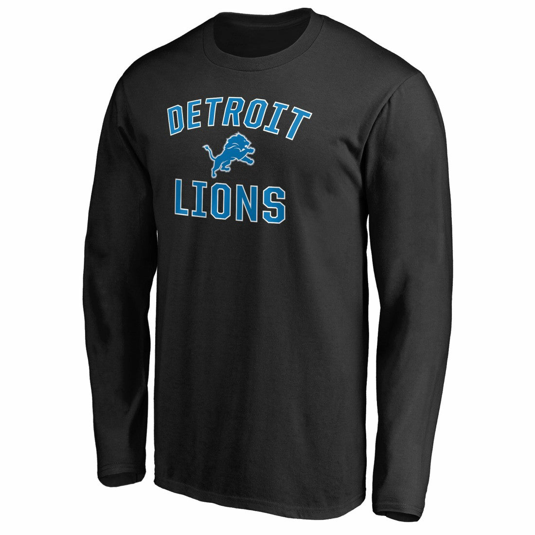 Detroit Lions Victory Arch Long Sleeve T-Shirt Black | NFL