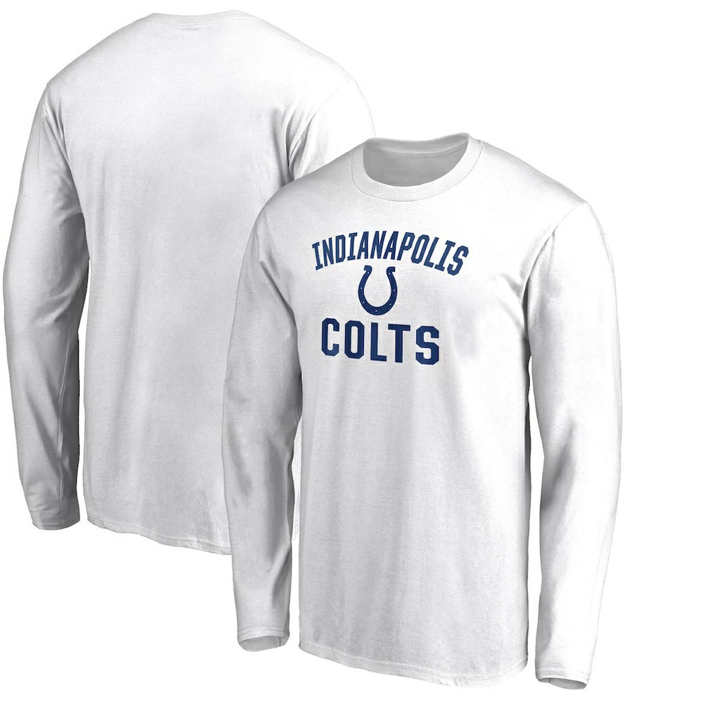 Indianapolis Colts Victory Arch Long Sleeve T-Shirt White | NFL