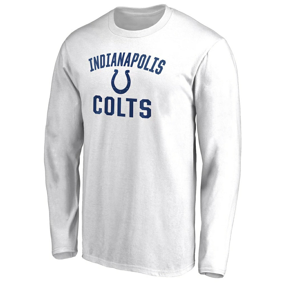 Indianapolis Colts Victory Arch Long Sleeve T-Shirt White | NFL