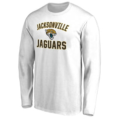 Jacksonville Jaguars Victory Arch Long Sleeve T-Shirt White | NFL