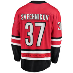 Andrei Svechnikov Carolina Hurricanes Fanatics Alternate Breakaway Player Jersey - Red - NHL
