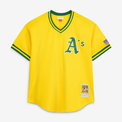 Mark McGwire Athletics Mitchell & Ness Authentic Batting Practice Jersey - MLB