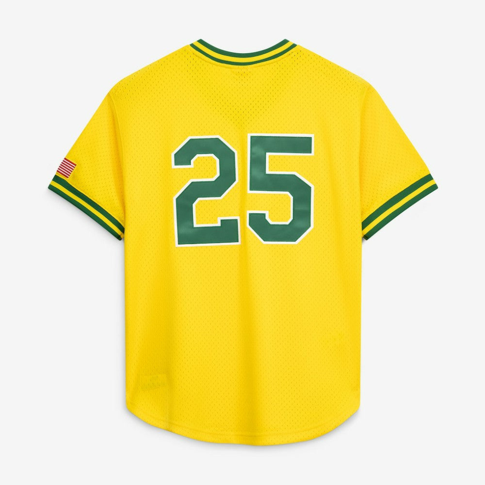 Mark McGwire Athletics Mitchell & Ness Authentic Batting Practice Jersey - MLB