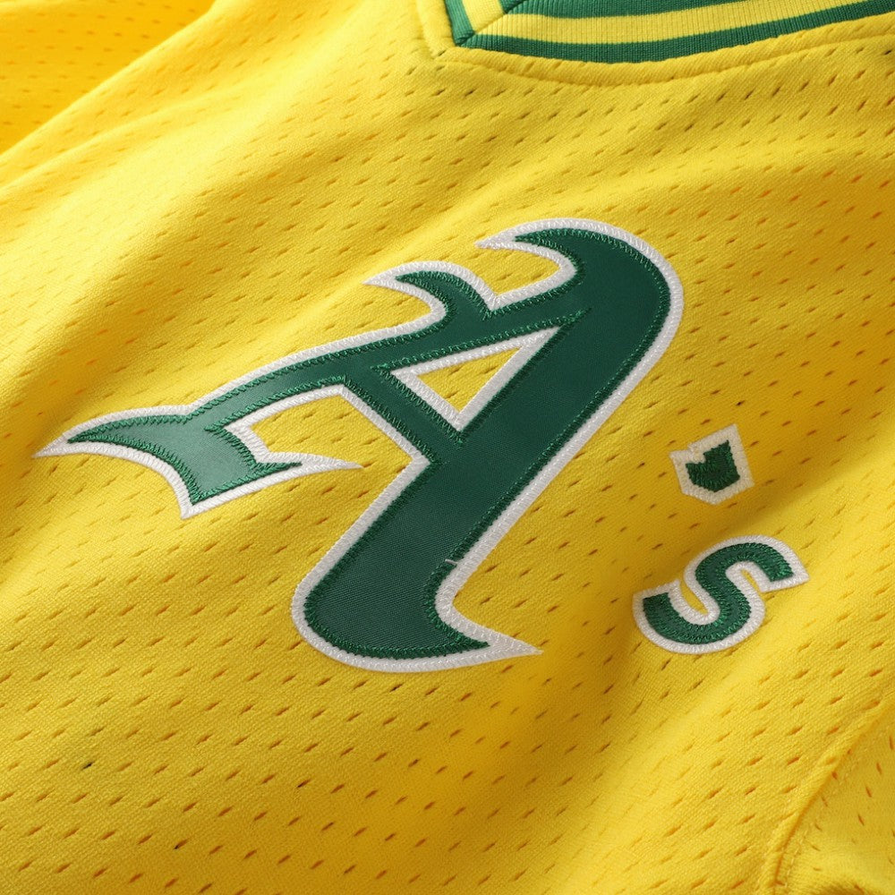 Mark McGwire Athletics Mitchell & Ness Authentic Batting Practice Jersey - MLB