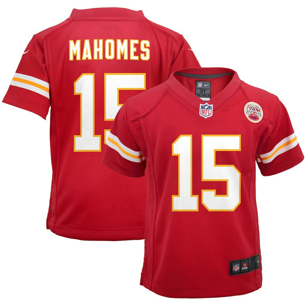 Patrick Mahomes Kansas City Chiefs Preschool Game Jersey Red | Nike for Sale