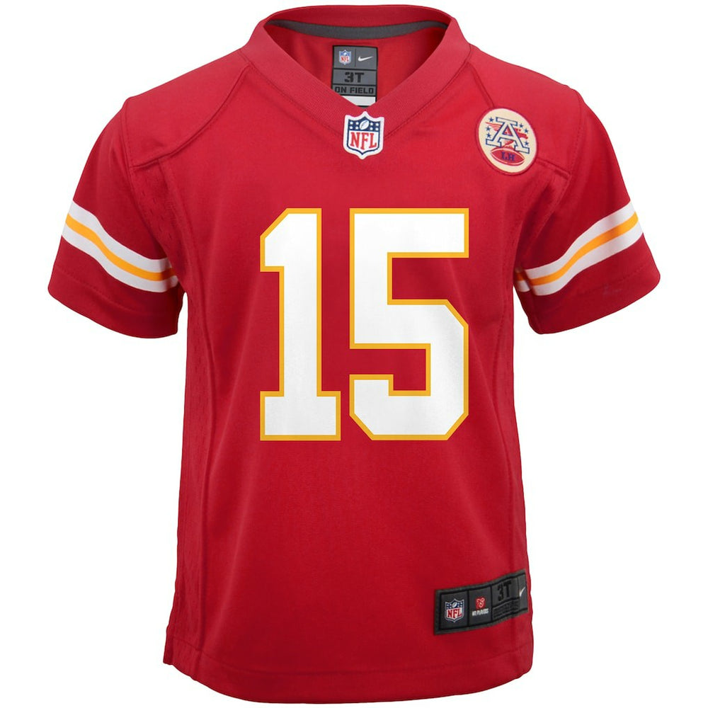 Patrick Mahomes Kansas City Chiefs Preschool Game Jersey Red | Nike for Sale