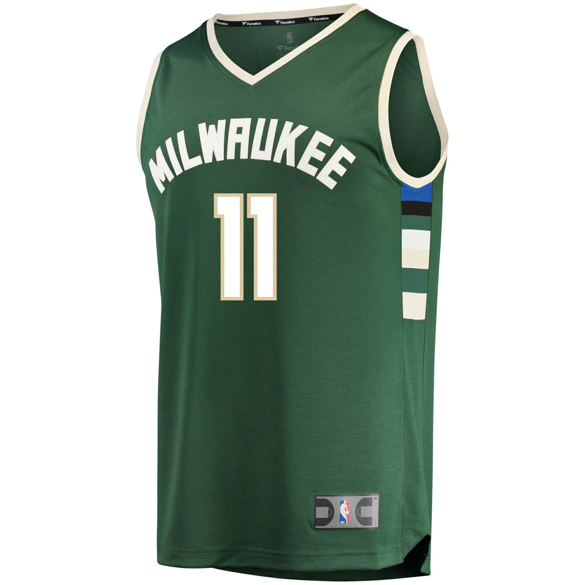 Brook Lopez Milwaukee Bucks Fast Break Replica Player Jersey Green Icon Edition - NBA