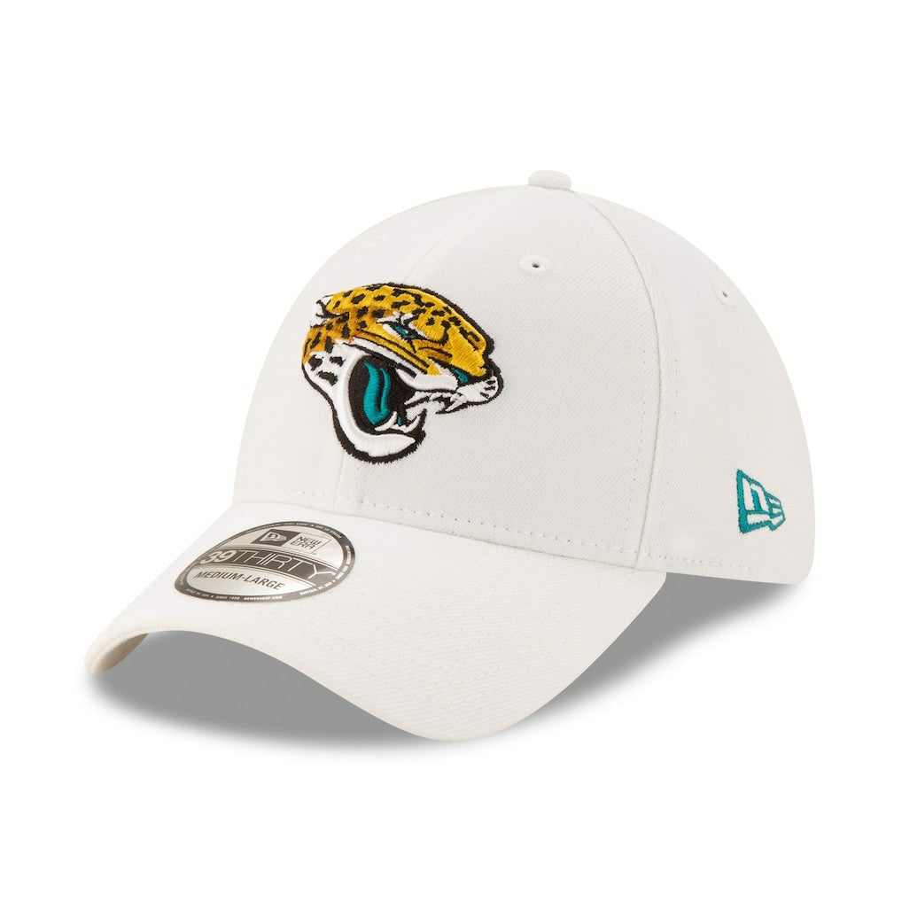 Jacksonville Jaguars New Era Iced 39THIRTY Flex Hat White | NFL