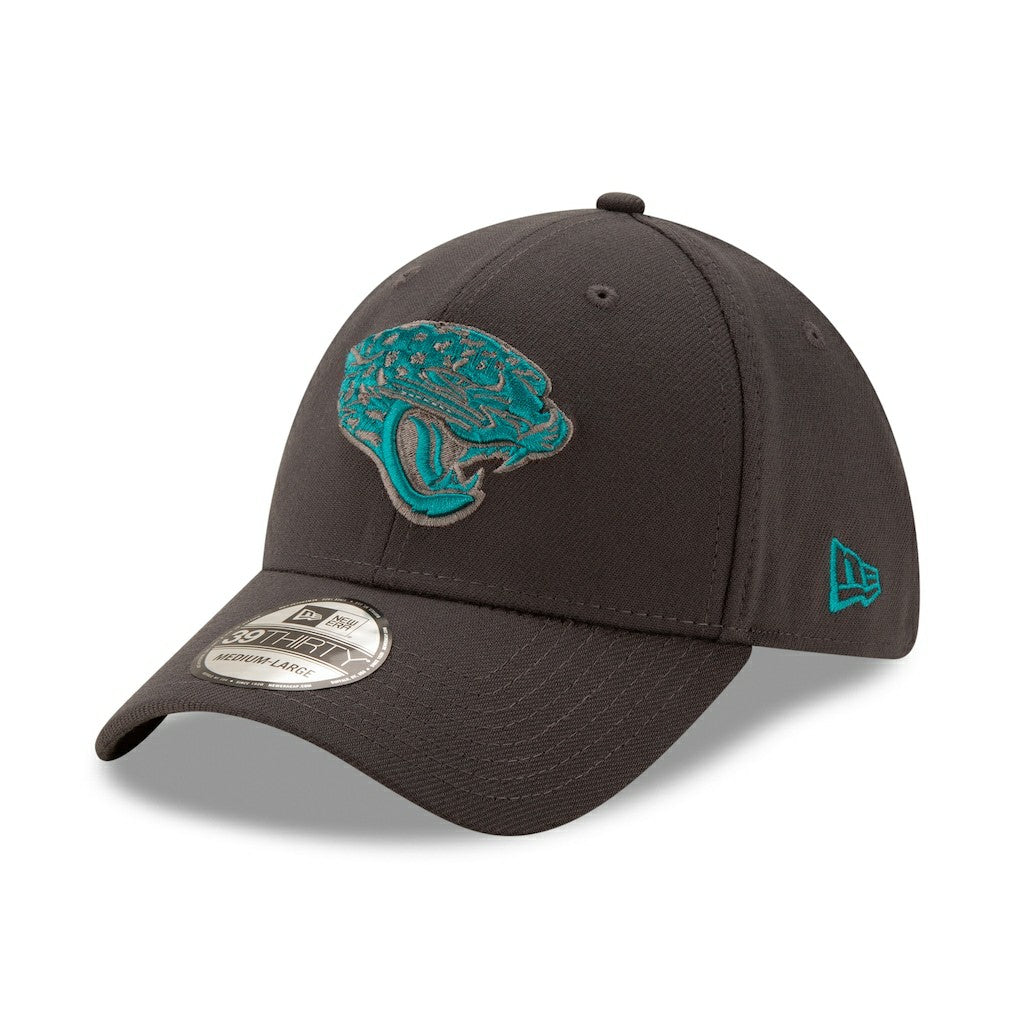 Jacksonville Jaguars New Era Storm 39THIRTY Flex Hat Graphite | NFL