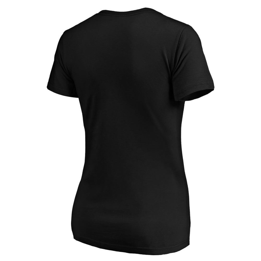 Toronto Raptors Women's Hometown Collection The Six V-Neck T-Shirt Black - NBA
