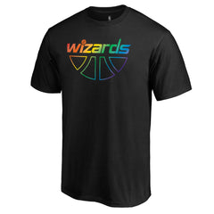 Washington Wizards Team Pride Wordmark T-Shirt Black - NBA