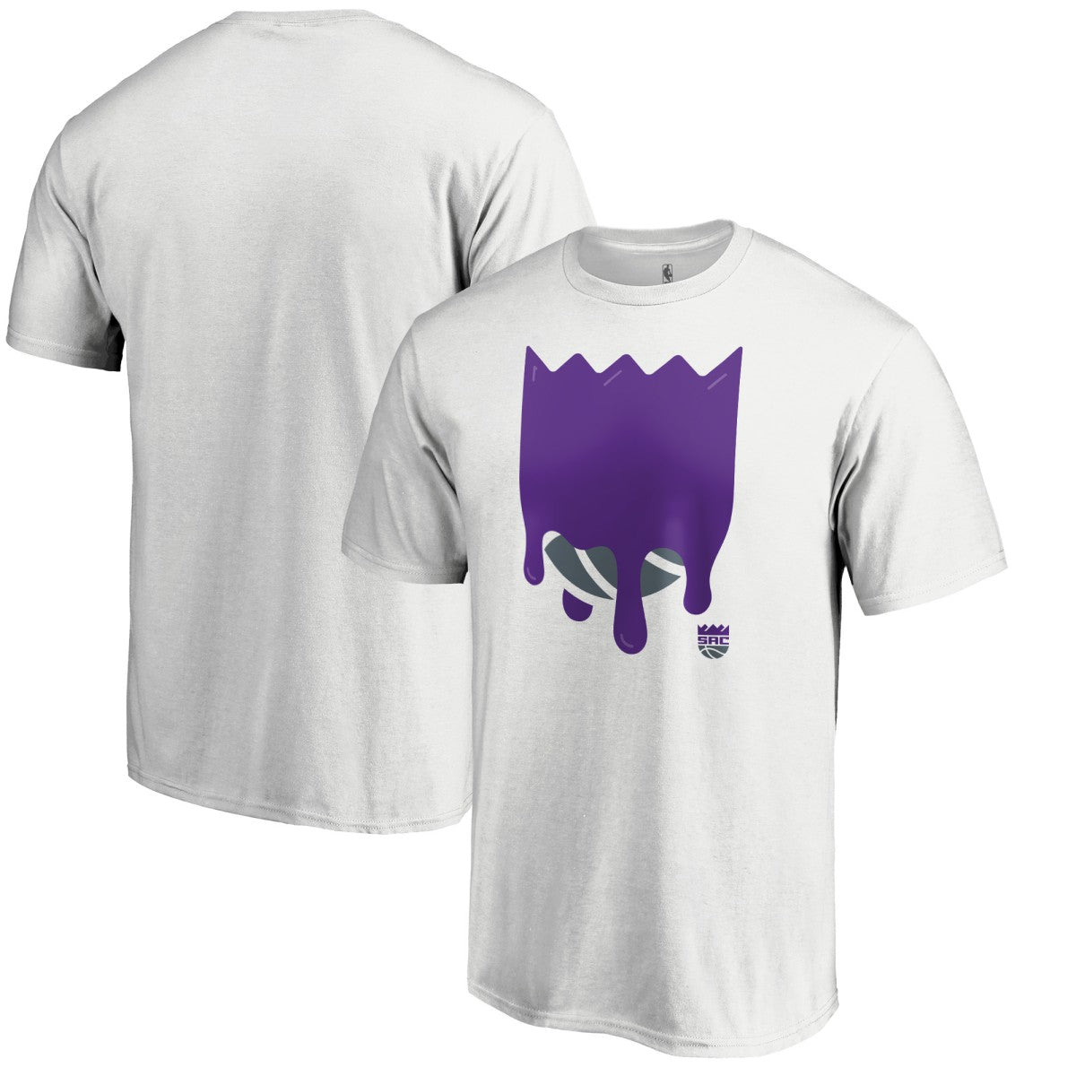 Sacramento Kings Nice Drip T-Shirt White - NBA