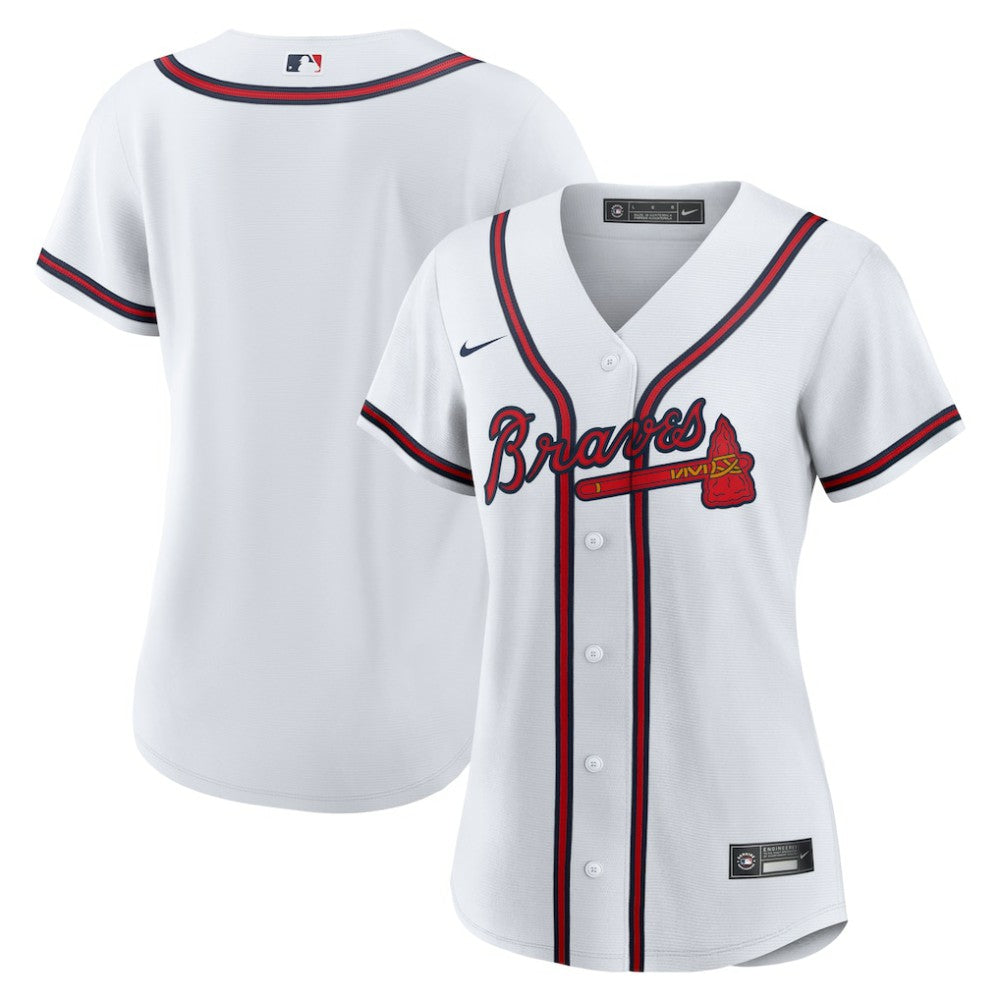 Atlanta Braves Nike Women's Home Replica Team Jersey - MLB