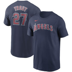 Mike Trout Los Angeles Angels Nike Name & Number T-Shirt - MLB
