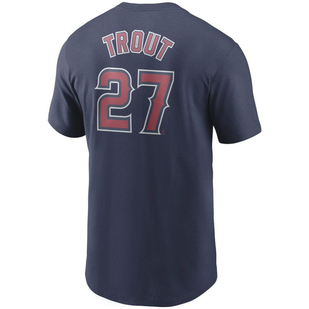 Mike Trout Los Angeles Angels Nike Name & Number T-Shirt - MLB