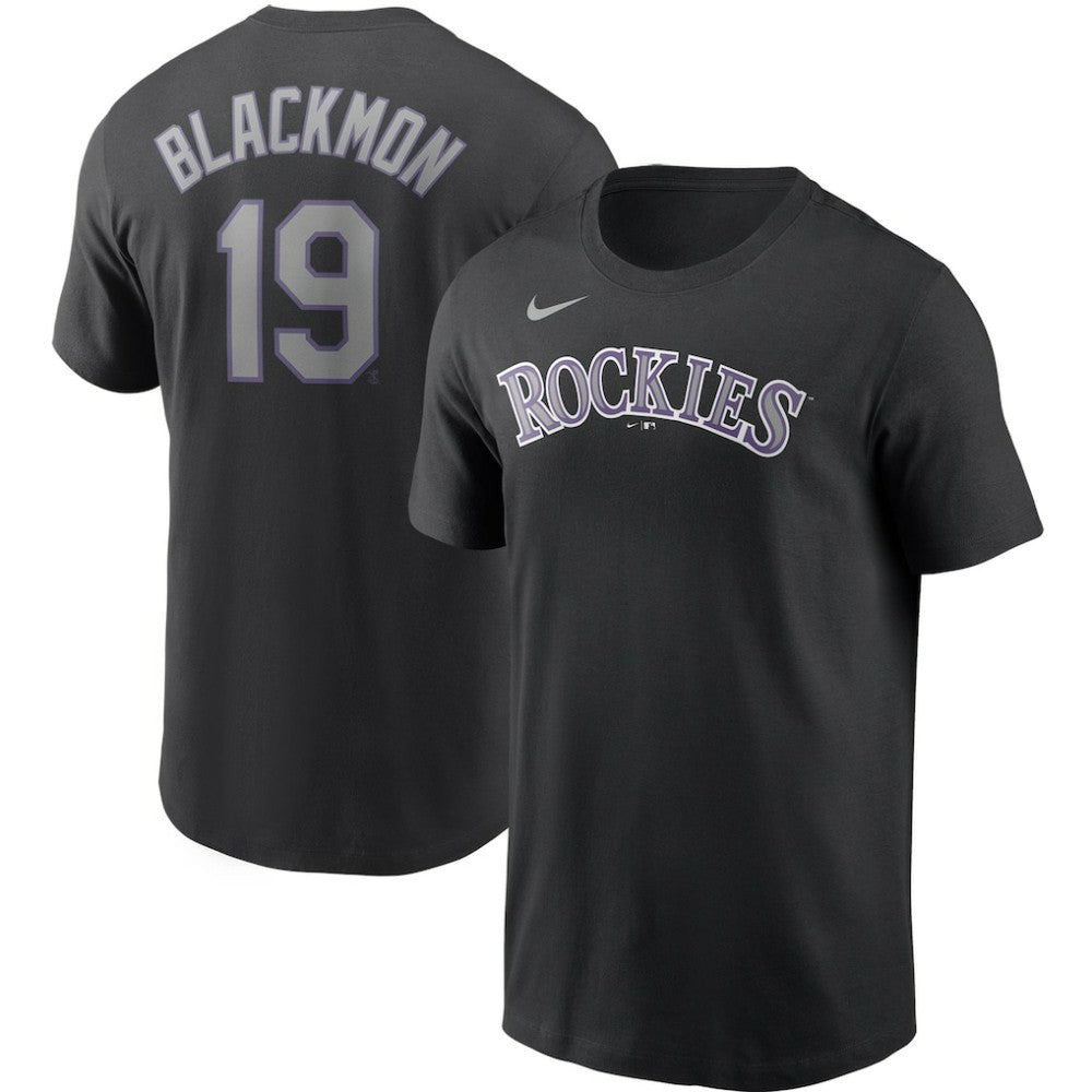 Charlie Blackmon Colorado Rockies Nike Name & Number T-Shirt - MLB