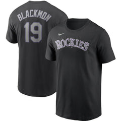 Charlie Blackmon Colorado Rockies Nike Name & Number T-Shirt - MLB